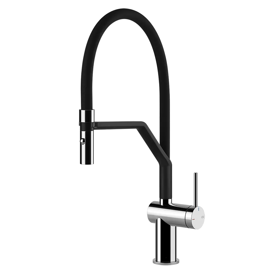 Смеситель для кухни гибкий излив INEDITO 031 Chrome GESSI