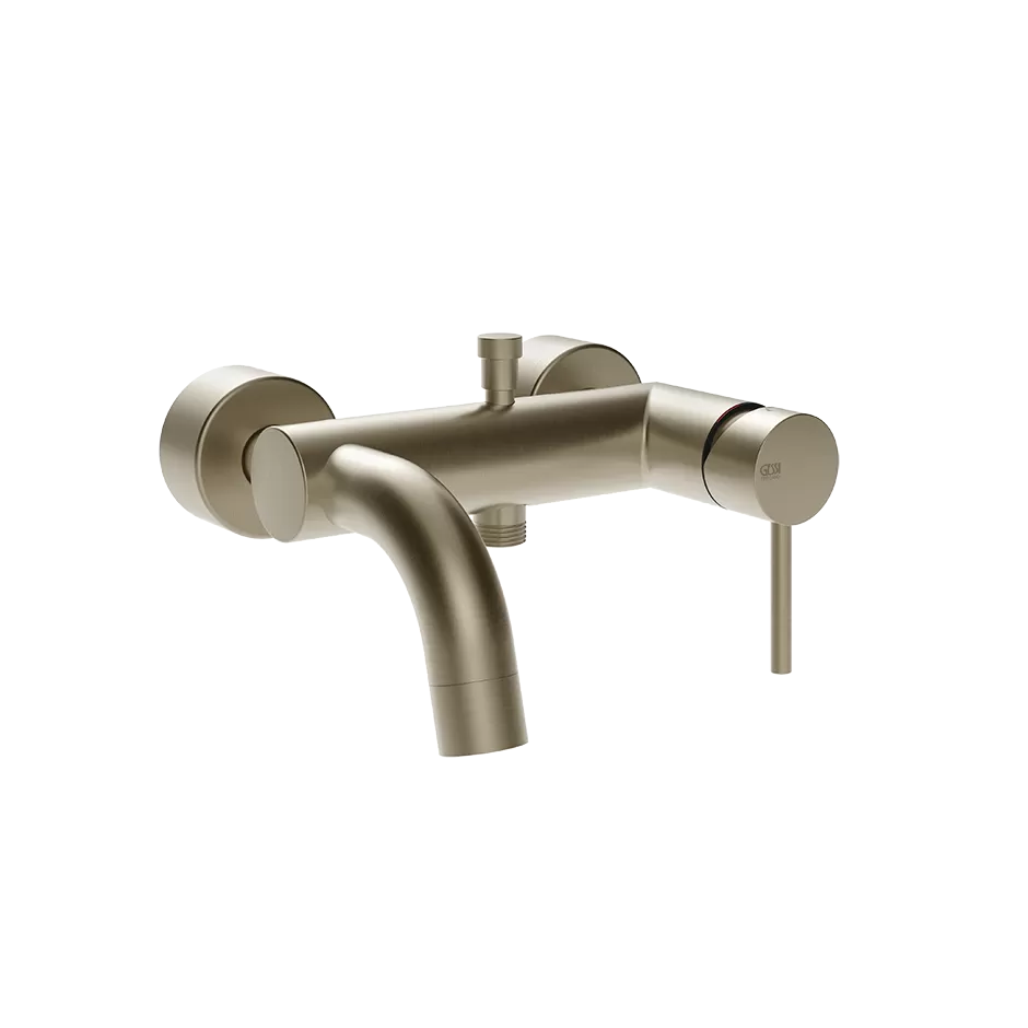Смеситель для ванны настенный EMPORIO VIA TORTONA 149 Finox Brushed Nickel GESSI
