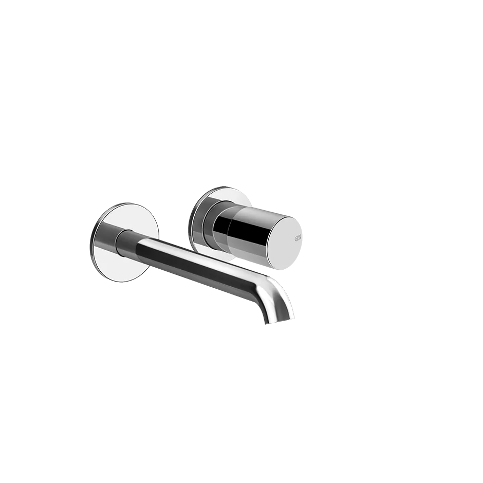 Смеситель для раковины настенный скрытого монтажа с средним изливом HABITO UNITO 031 Chrome GESSI