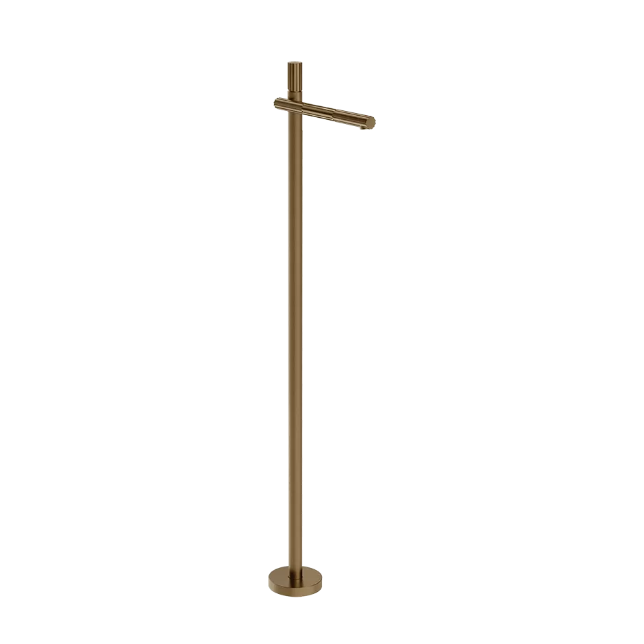 Смеситель для раковины напольный GESSI INCASTRI 791 Deep Bronze Brushed Pvd