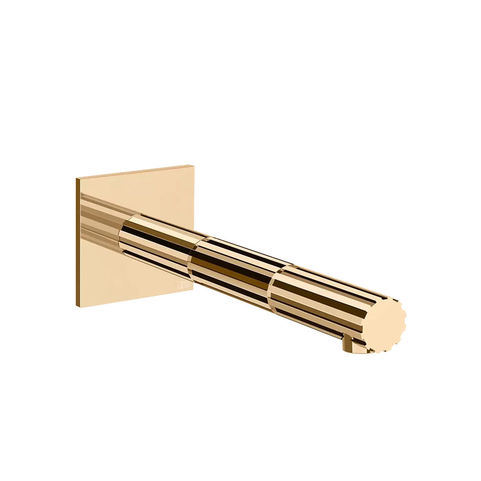 Излив настенный 180мм GESSI INCASTRI 735 Warm Bronze PVD