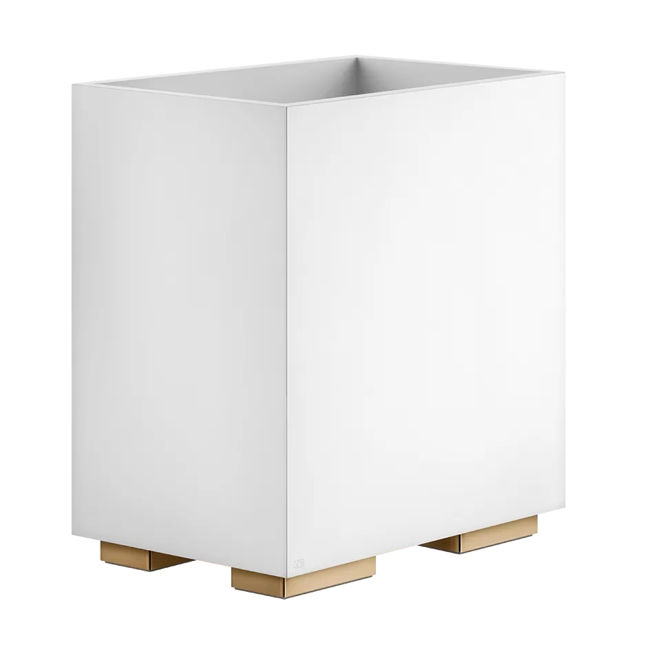 Корзина для мусора белая