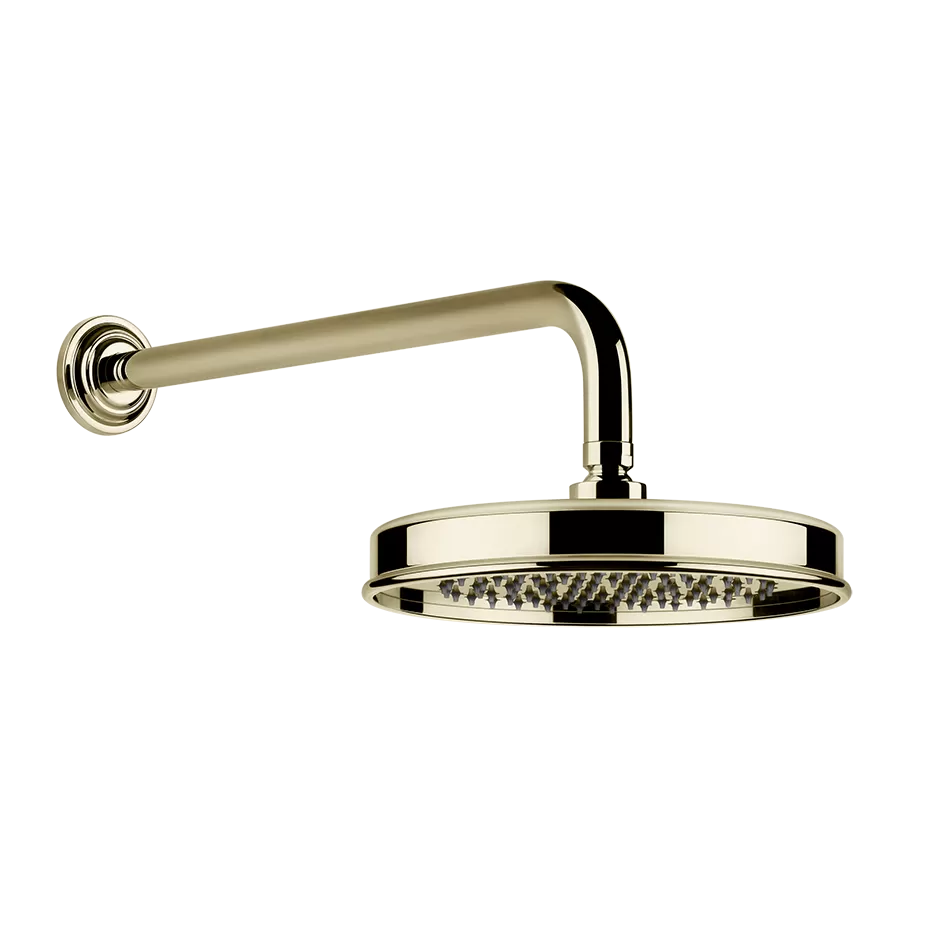 Верхний душ Ø229 настенный монтаж тропический ливень VENTI20 710 Brass PVD GESSI