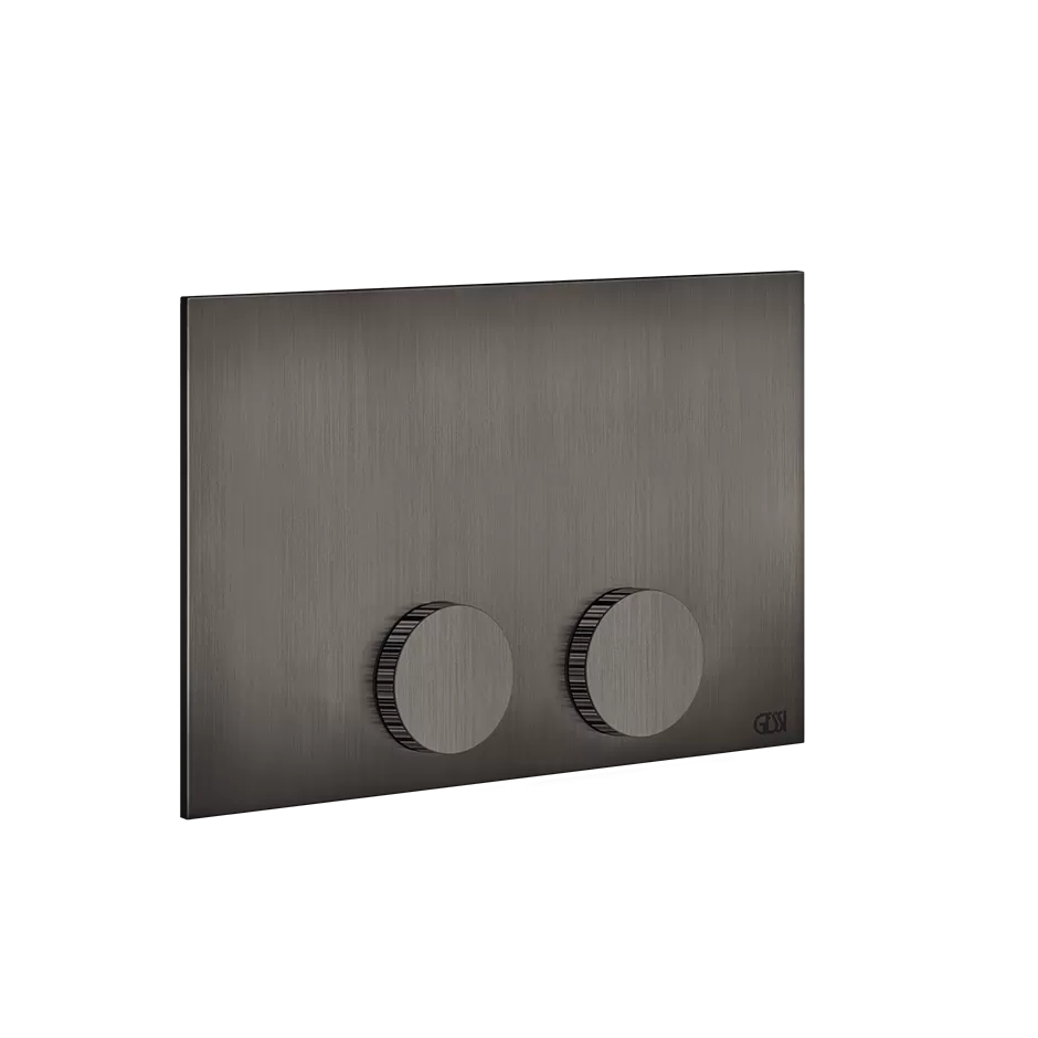 Кнопка смыва для инсталляции tece teceprofil / tecebox INGRANAGGIO 707 Black Metal Brushed PVD GESSI