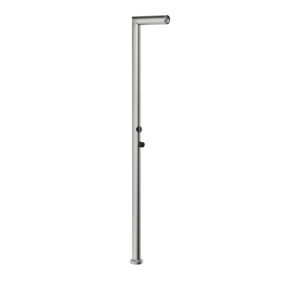 Внешние части для уличной душевой стойки с хромотерапией на 1 выход. Доукомплектовать ручкой арт. 63211, 63220 и душевой головкой SPOTWATER L