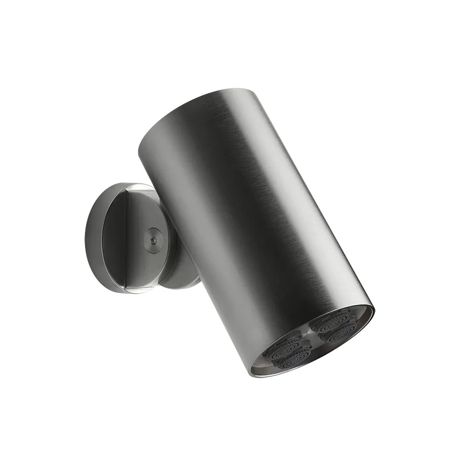 Верхний душ Ø79 настенный монтаж мультиспрей SPOTWATERGESSI316 239 Steel Brushed GESSI