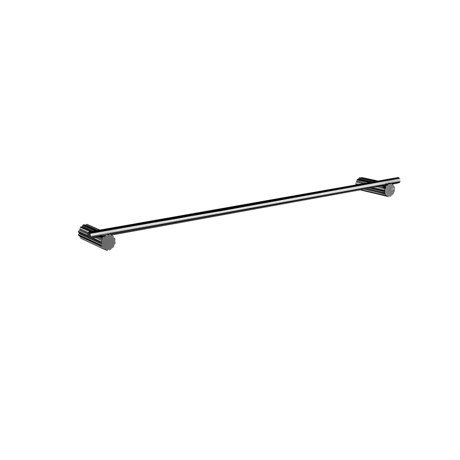 Полотенцедержатель настенный 60 см. gessi incastri 706 black metal pvd
