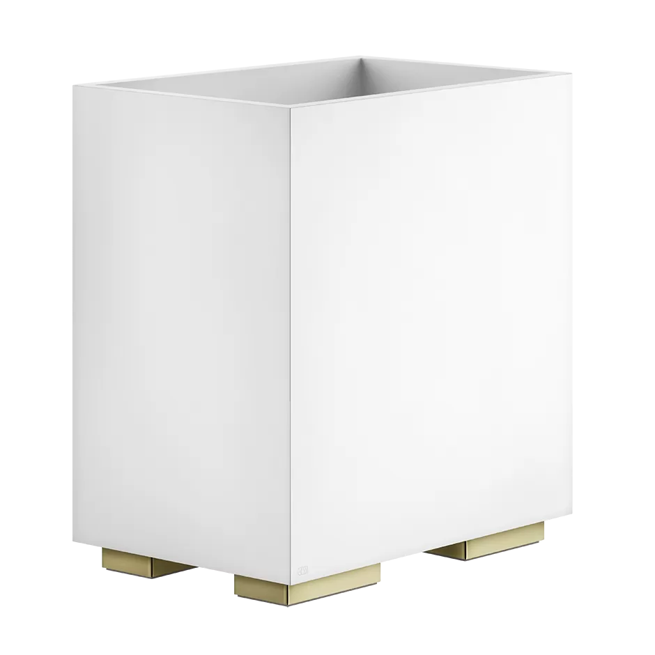 Корзина для мусора белая