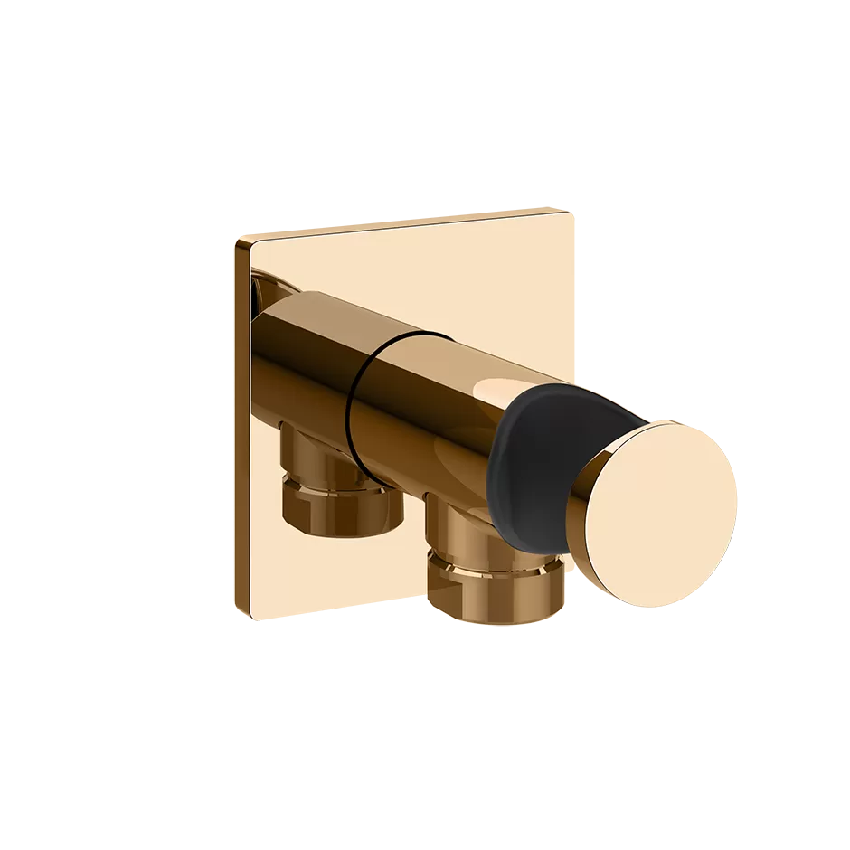 Подключение для душевого шланга с держателем INVERSO 735 Warm Bronze PVD GESSI