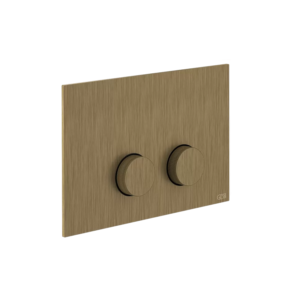 Кнопка смыва для инсталляции tece teceprofil / tecebox INGRANAGGIO 713 Antique Brass GESSI