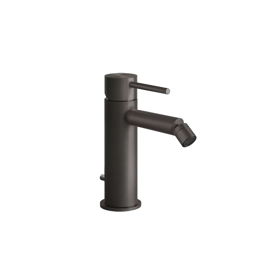 Смеситель для биде с донным клапаном GESSI316 FLESSA 707 Black Metal Brushed PVD GESSI