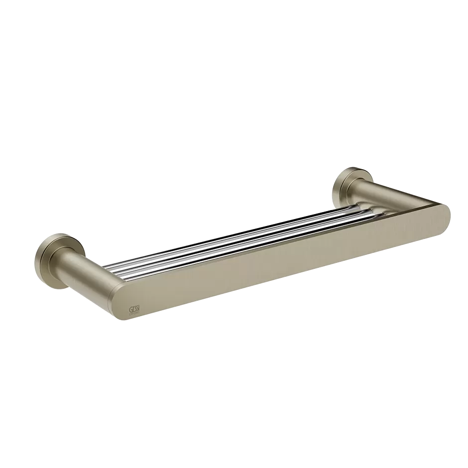 Gessi Emporio accessories Настенная полка 30 см, цвет: Finox Brushed Nickel