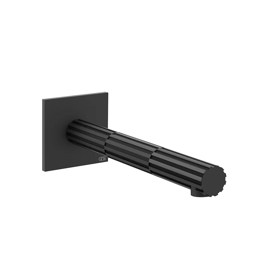 Излив настенный 180мм GESSI INCASTRI 299 Matte Black