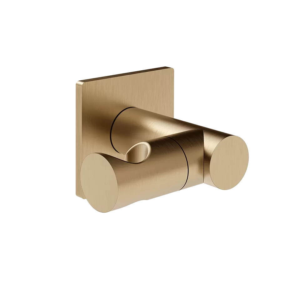 Держатель для лейки поворотный gessi inverso 726 warm bronze brushed pvd