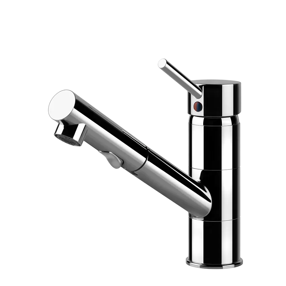 Смеситель для кухни вытяжной излив CARY 031 Chrome GESSI