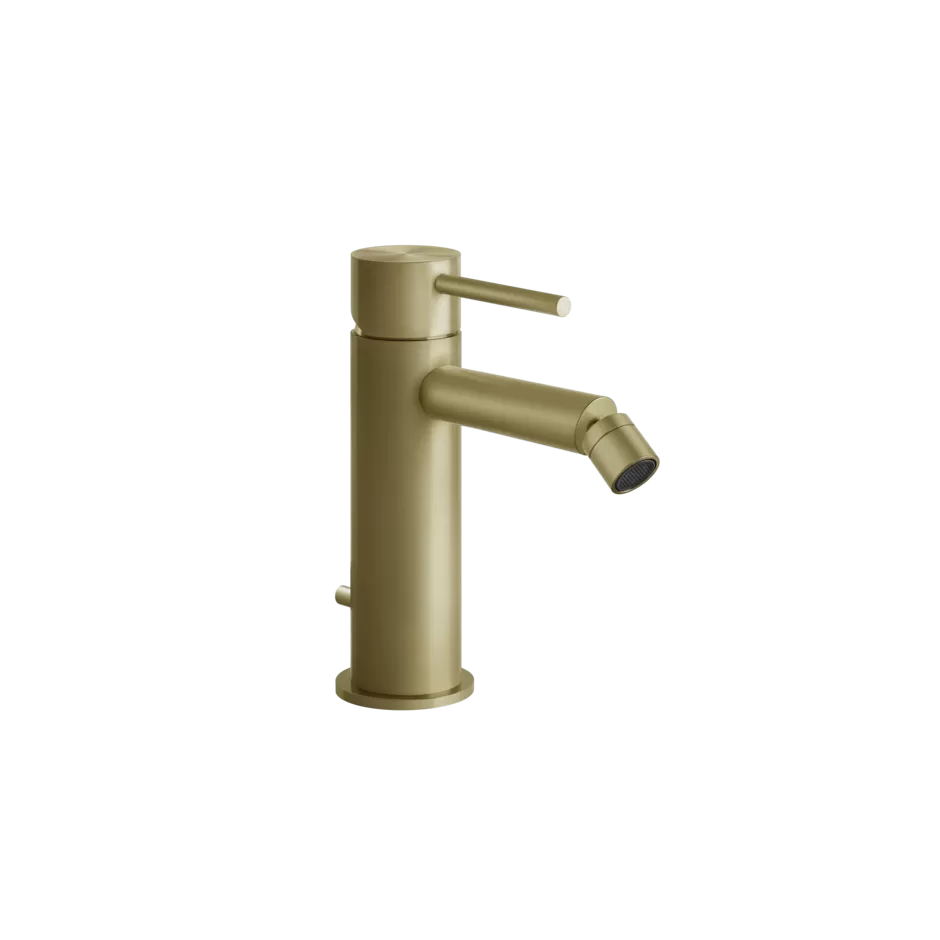 Смеситель для биде с донным клапаном GESSI316 FLESSA 727 Brushed Brass PVD GESSI