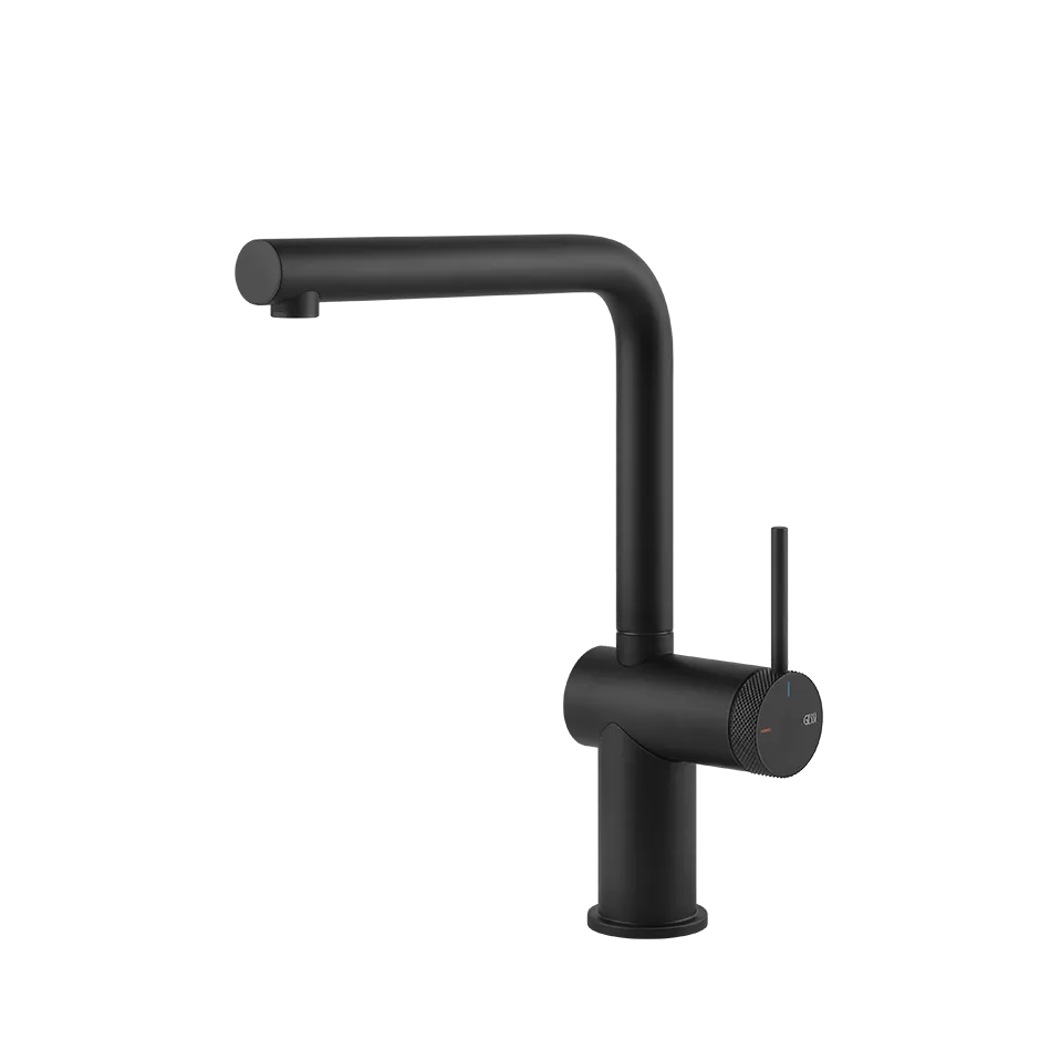 Смеситель для кухни стандартный излив INEDITO 299 Black XL GESSI