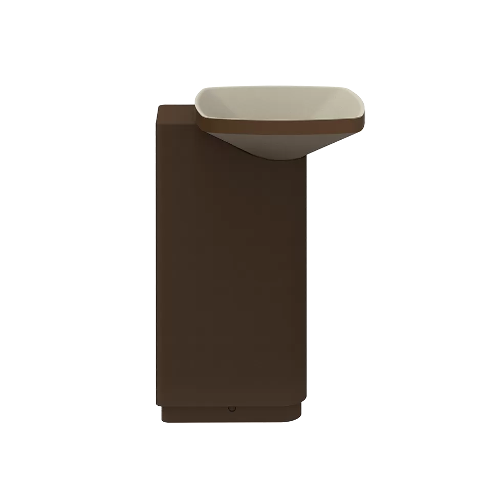 77616.845 Отдельностоящая раковина без переливного слива. В комплекте сифон и слив для раковины 01201.