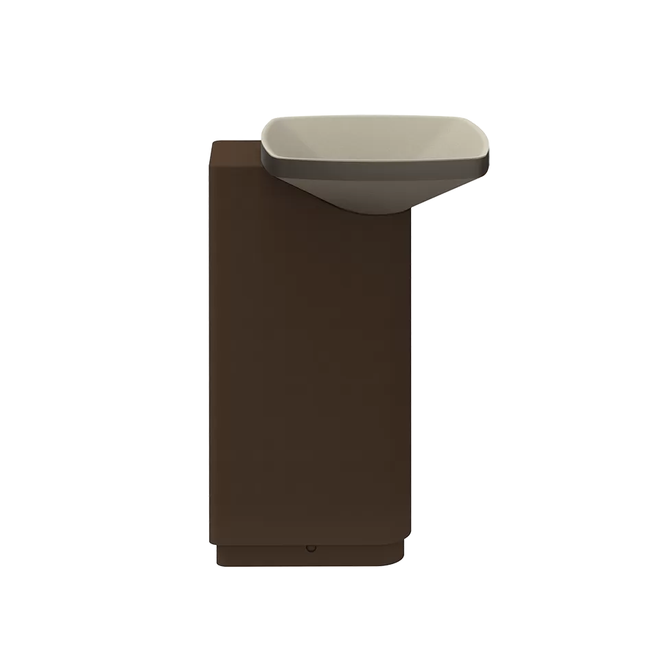 77616.707 Отдельностоящая раковина без переливного слива. В комплекте сифон и слив для раковины 01201.