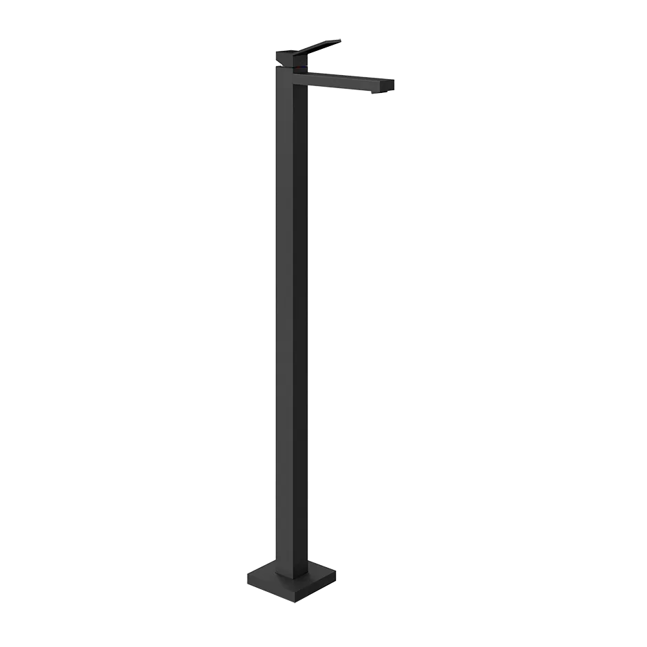 Смеситель для раковины напольный RETTANGOLO K 299 Black XL GESSI