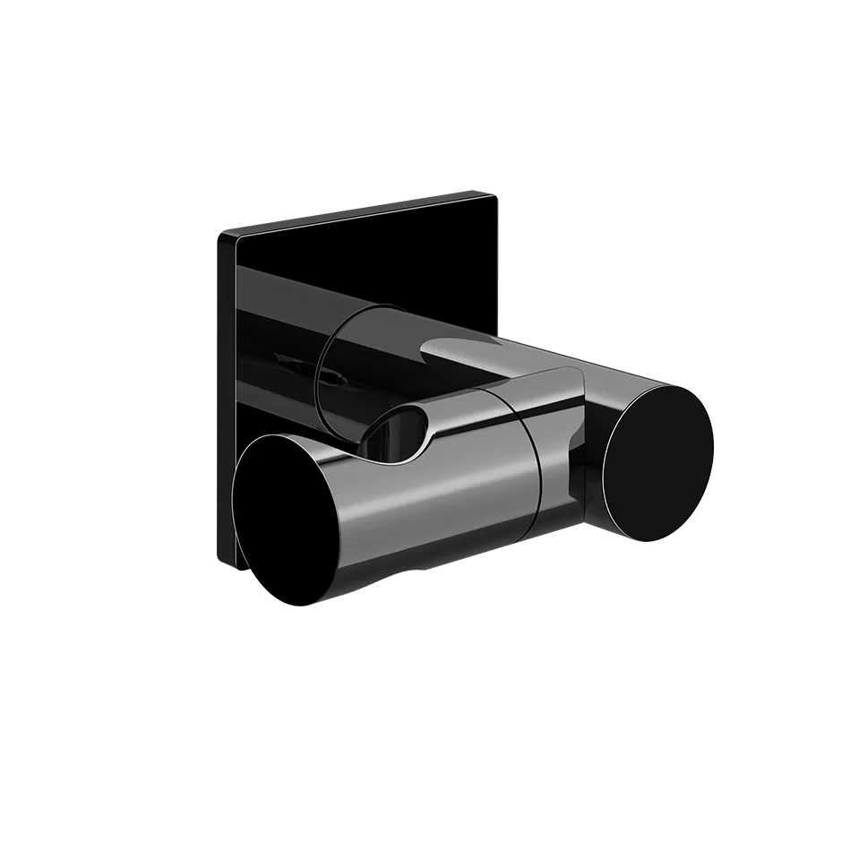 Держатель для лейки поворотный gessi inverso 706 black metal pvd