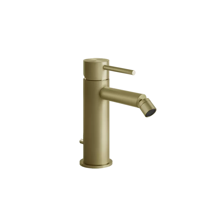 Смеситель для биде с донным клапаном GESSI316 FLESSA 727 Brushed Brass PVD GESSI