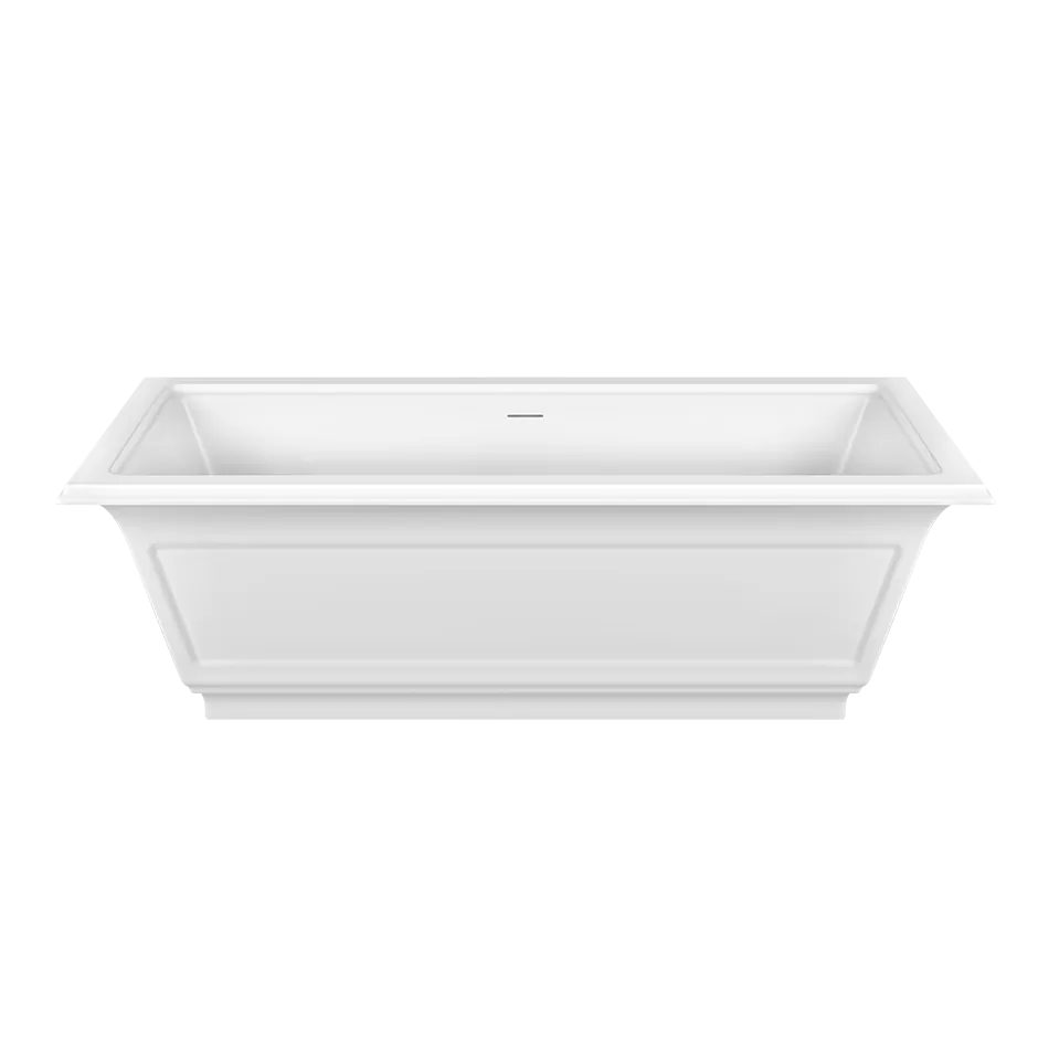 Ванна из материала Cristalplant, слив в комплекте