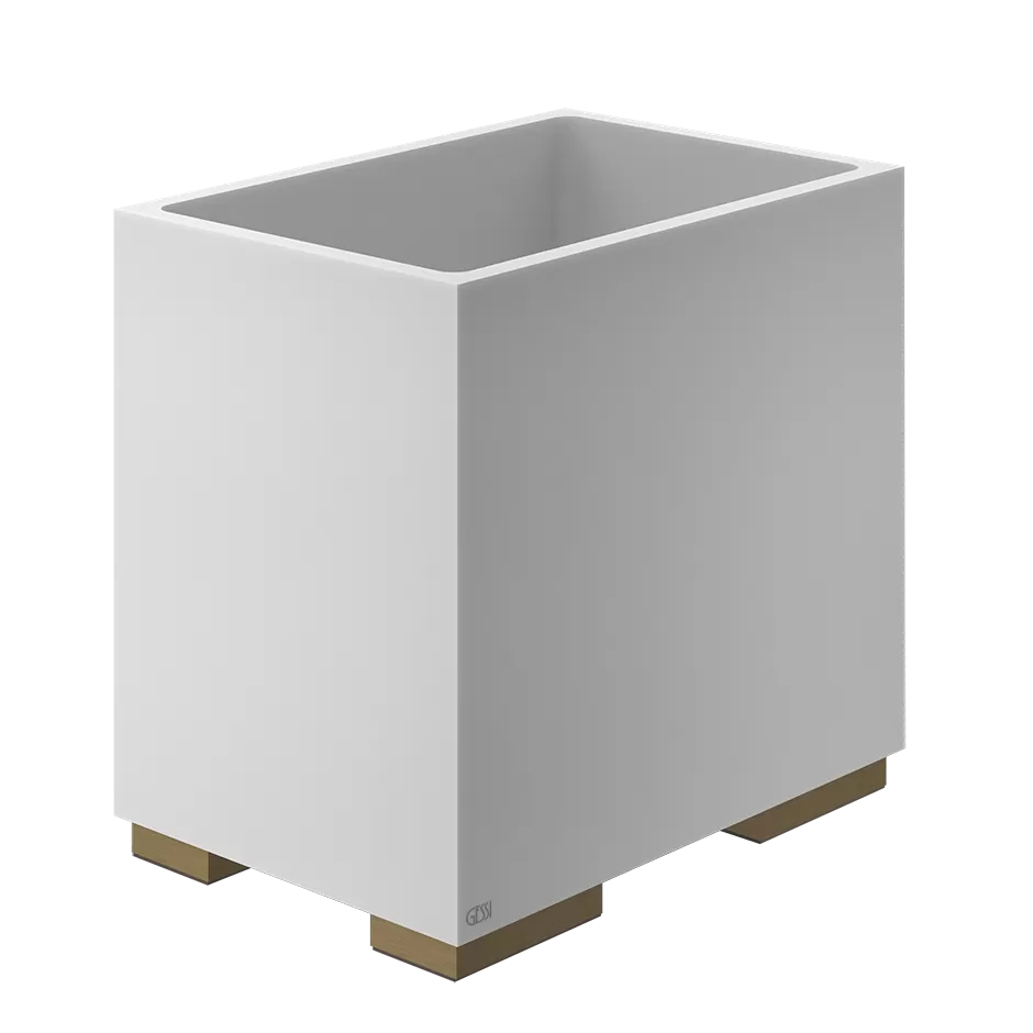 Корзина для мусора белая