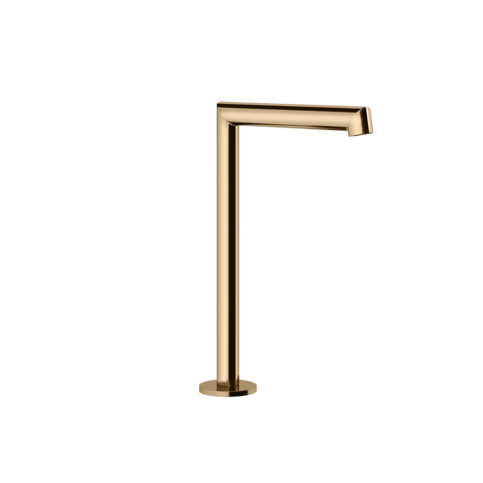Излив на столешницу высокий ANELLO 735 Warm Bronze PVD GESSI