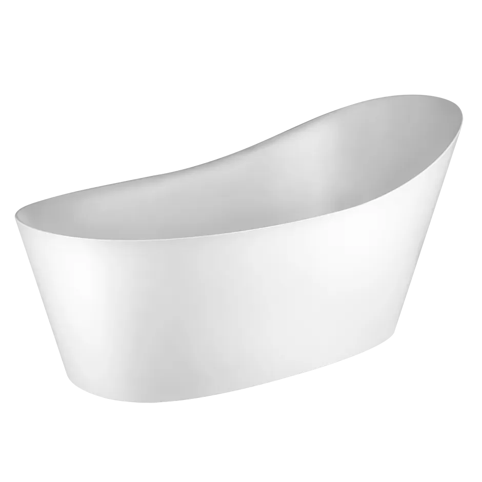 Ванна из материала Cristalplant, слив в комплекте