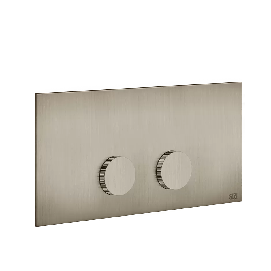 Кнопка смыва для инсталляции viega prevista INGRANAGGIO 149 Finox Brushed Nickel GESSI