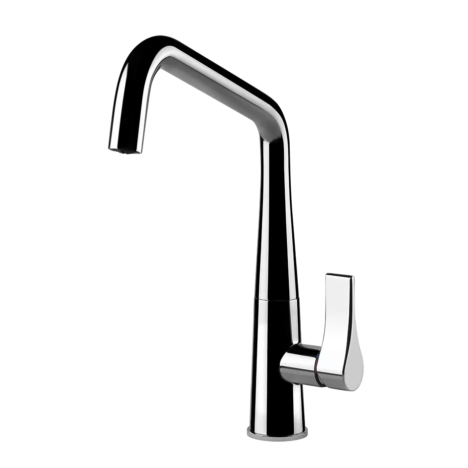 Смеситель для кухни стандартный излив PROTON 149 Finox Brushed Nickel GESSI