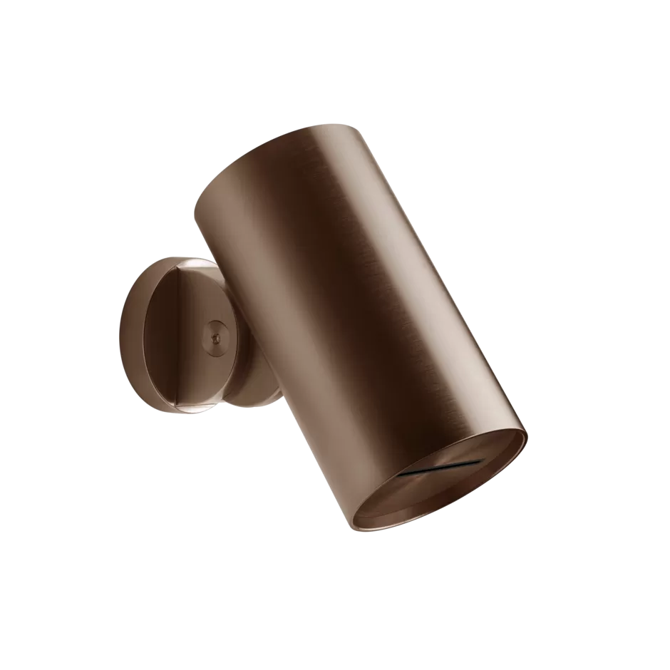 Верхний душ Ø79 настенный монтаж водопад SPOTWATERGESSI316 708 Copper Brushed PVD GESSI