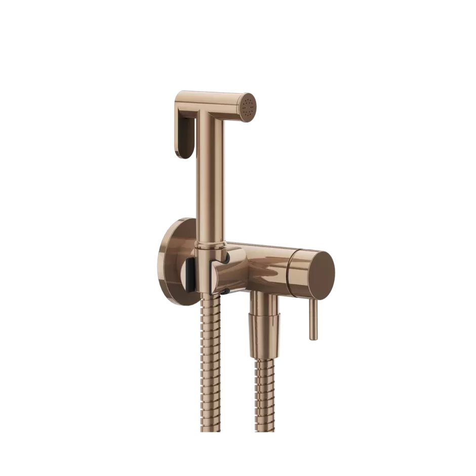 Гигиенический душ комплект со смесителем GESSI316 FLESSA 030 Copper PVD GESSI