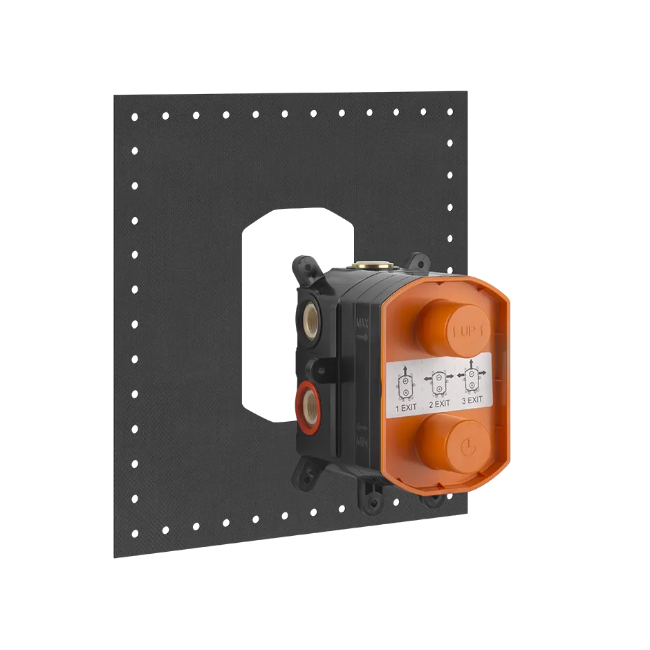 Встраиваемая часть для термостатического смесителя настенного для душа