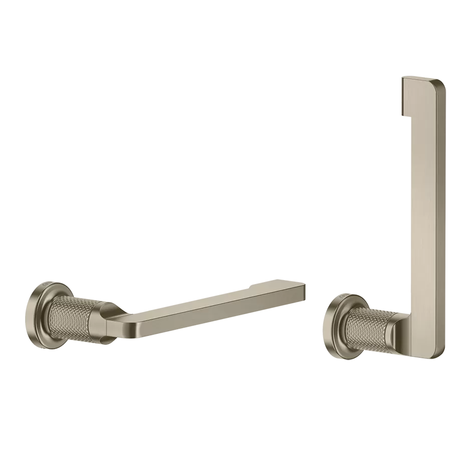 Настенный держатель для туалетной бумаги. Вертикальная/горизонтальная установка