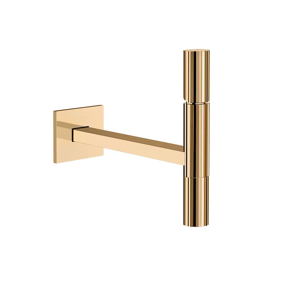 Смеситель для раковины настенный Sospeso GESSI INCASTRI 735 Warm Bronze PVD