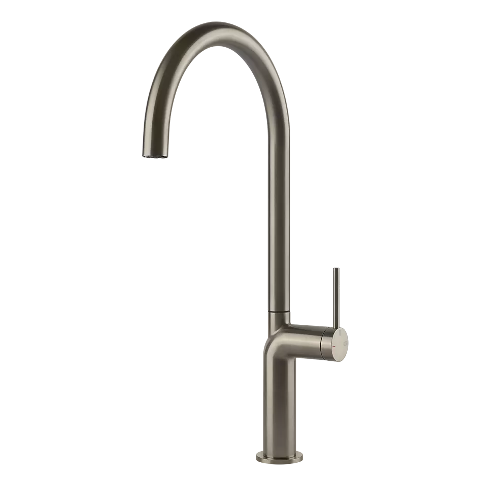 Смеситель для кухни стандартный излив STELO 149 Finox Brushed Nickel GESSI