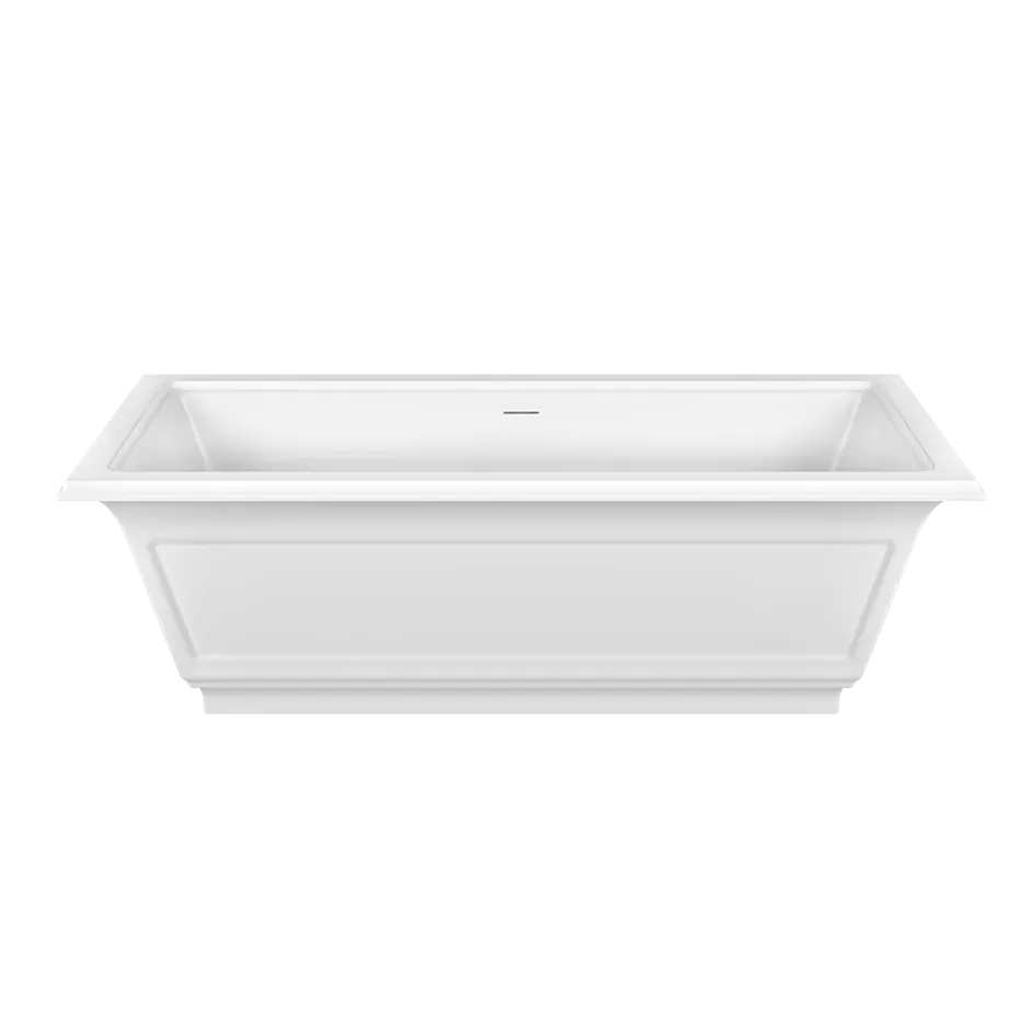 Ванна из материала Cristalplant, слив в комплекте