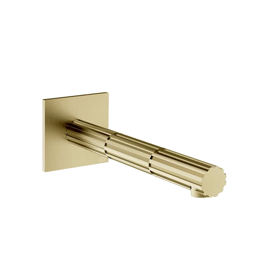 Излив настенный 180мм GESSI INCASTRI 727 Brass Brushed PVD