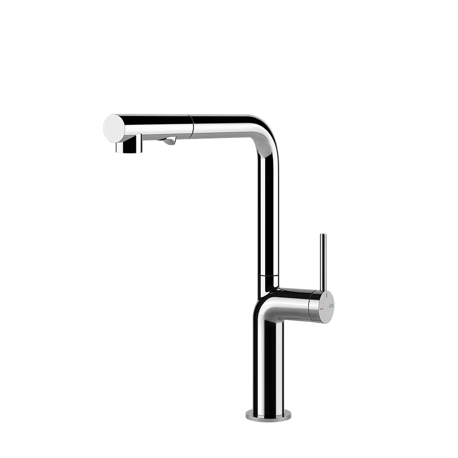 Смеситель для кухни вытяжной излив STELO 031 Chrome GESSI