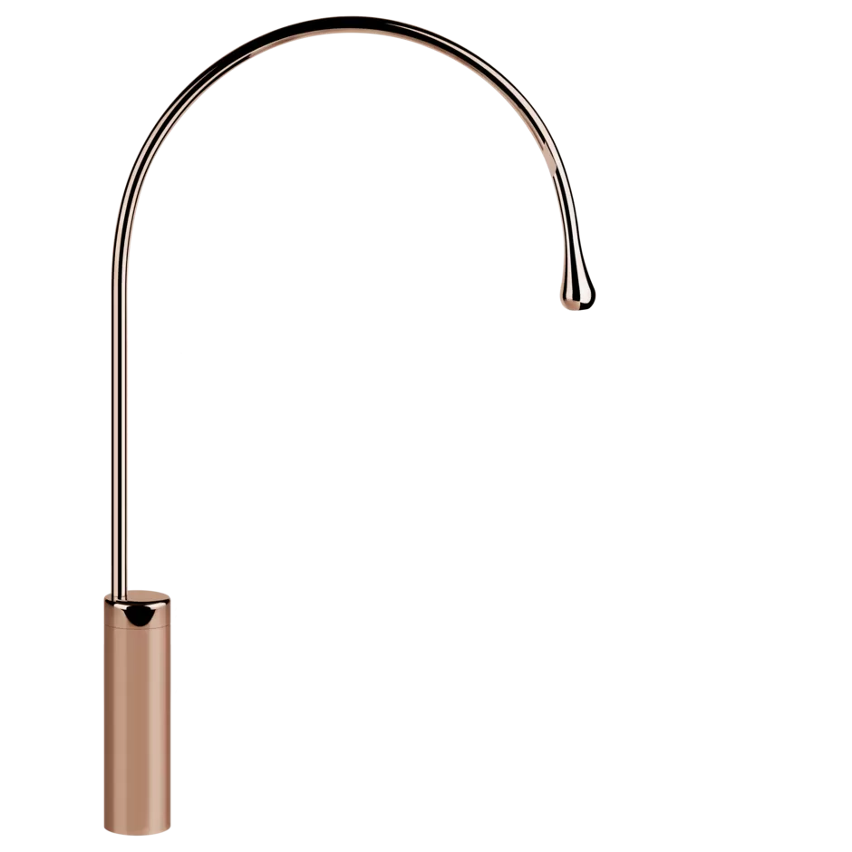 Излив на столешницу высокий GOCCIA 123 Copper GHRC GESSI