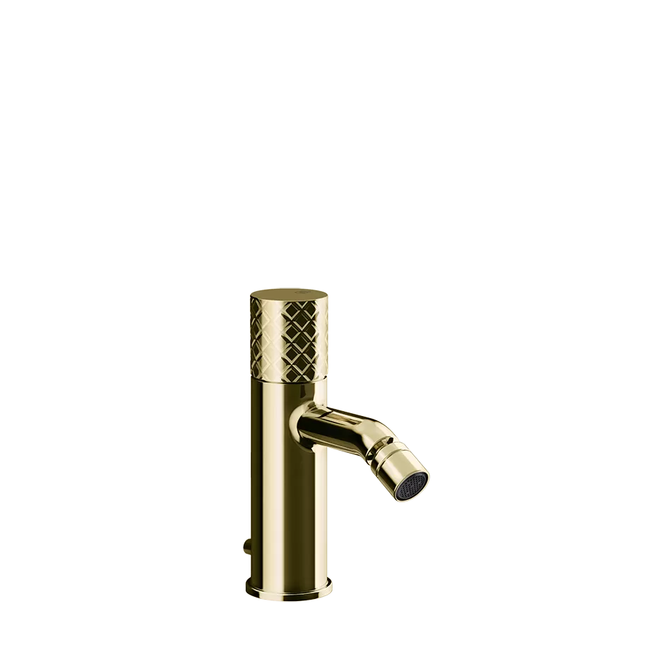 Смеситель для биде с донным клапаном HABITO INTRECCIO 710 Brass PVD GESSI