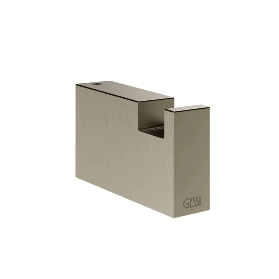 Крючок настенный RETTANGOLO 149 Finox Brushed Nickel GESSI