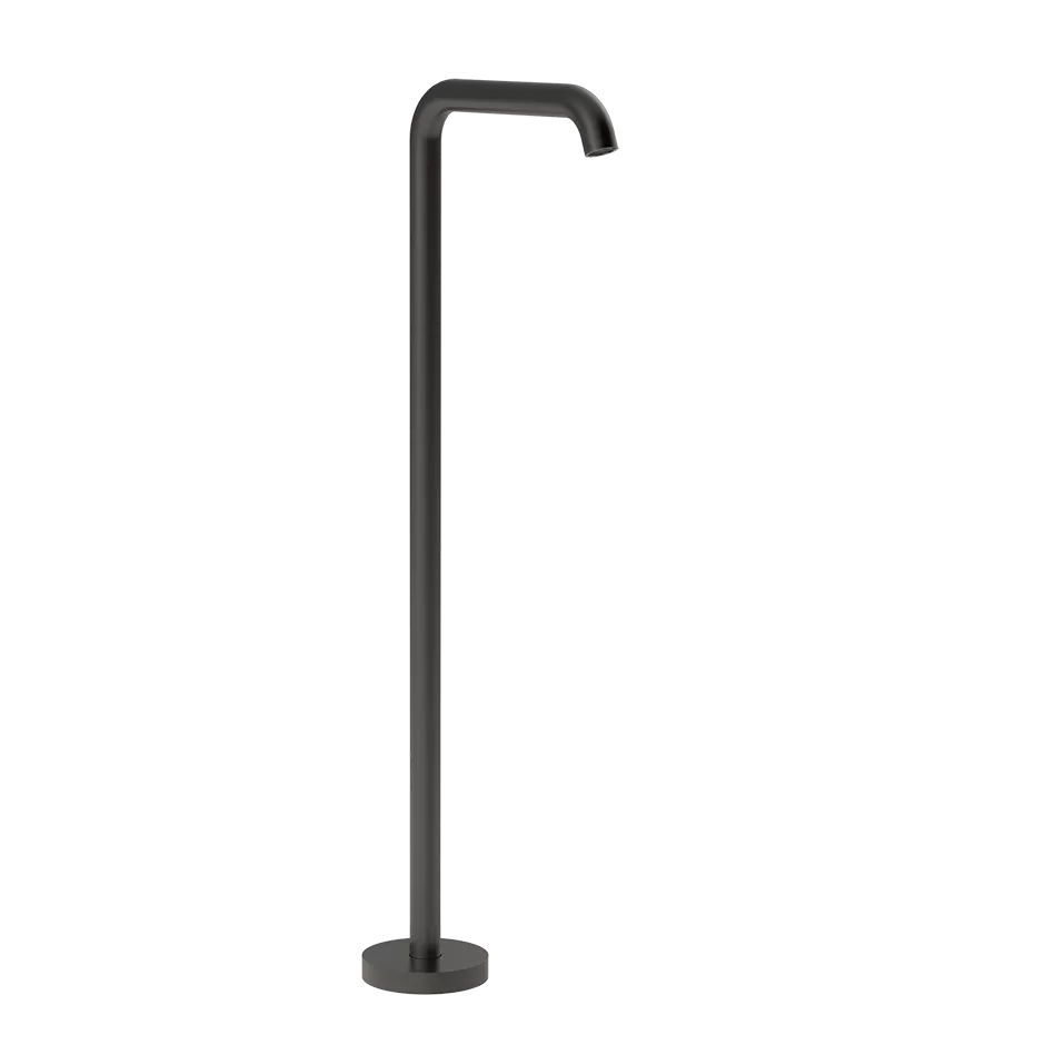 Излив напольный GESSI316 707 Black Metal Brushed PVD GESSI