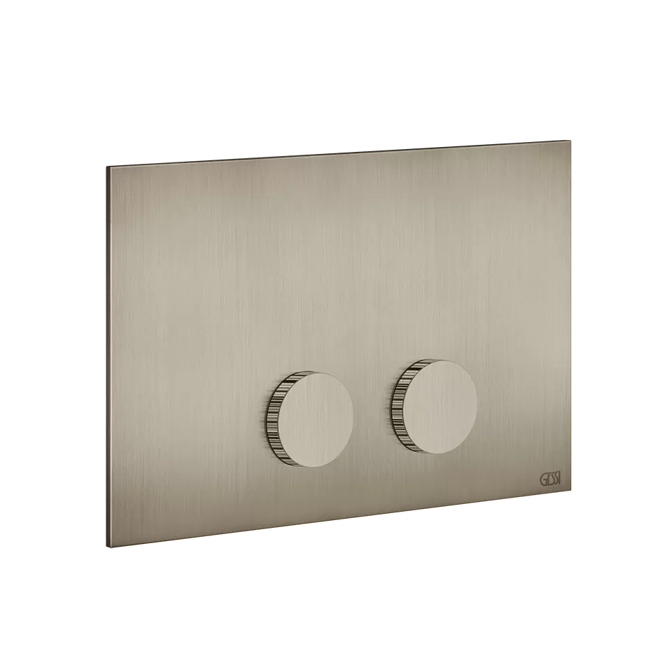 Кнопка смыва для инсталляции geberit sigma 8 / sigma 12 INGRANAGGIO 149 Finox Brushed Nickel GESSI