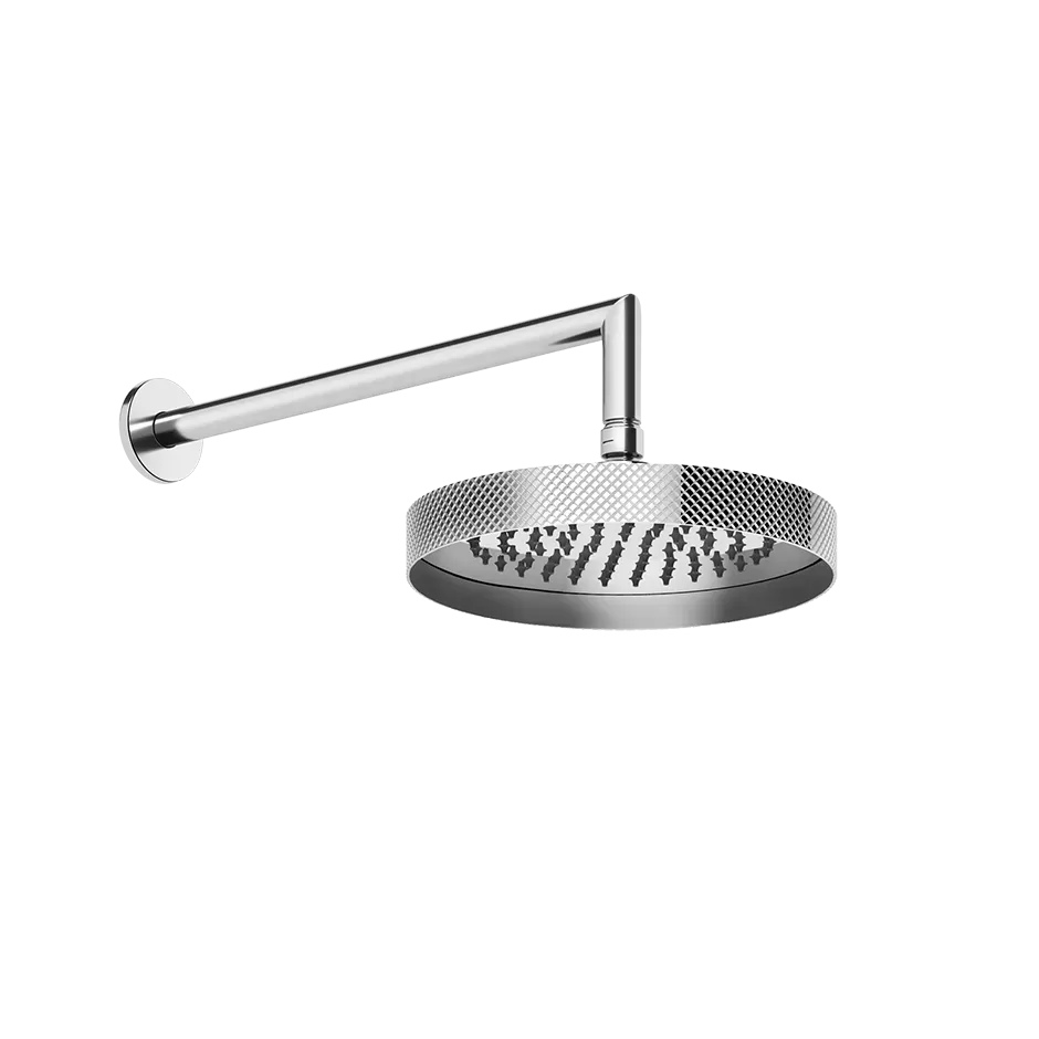 Верхний душ Ø218 настенный монтаж тропический ливень ANELLO 030 Copper PVD GESSI