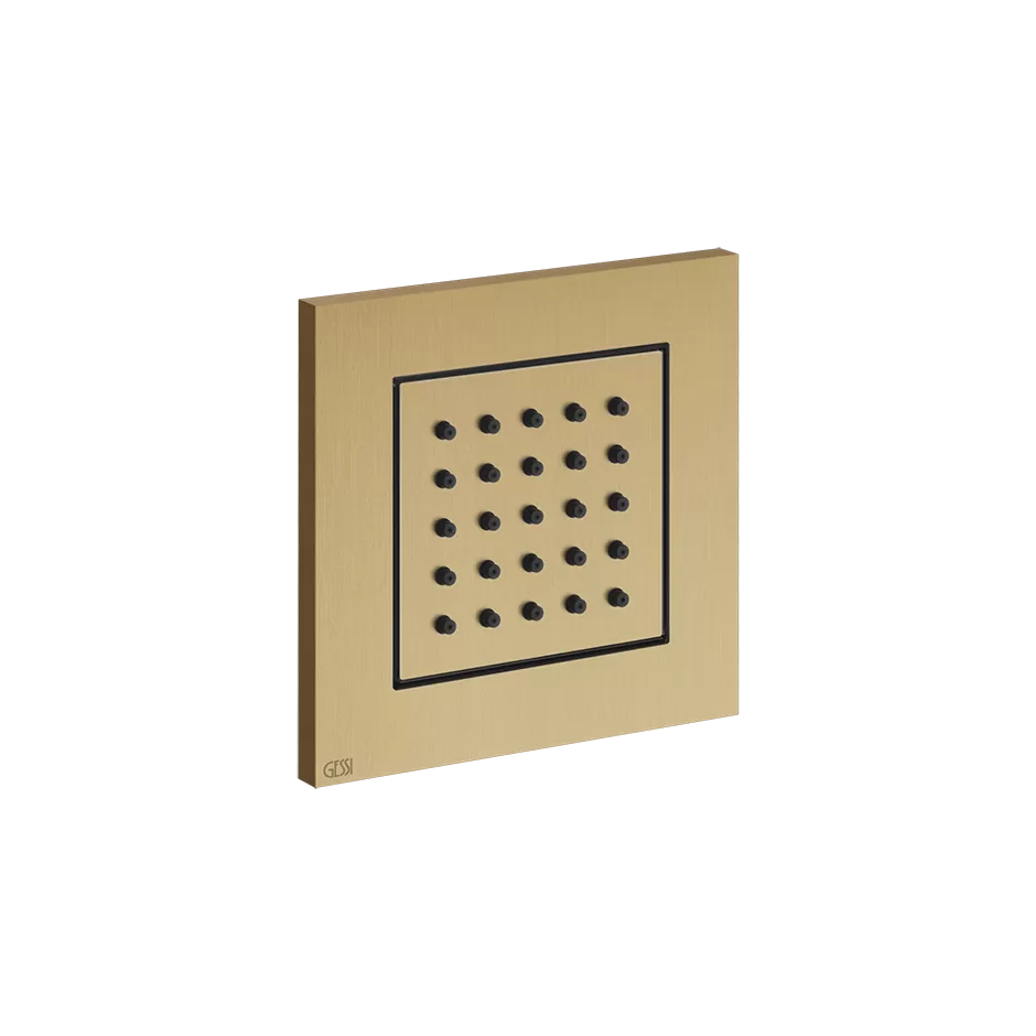 Гидромассажная форсунка внешняя часть 726 Warm Bronze Br. PVD GESSI