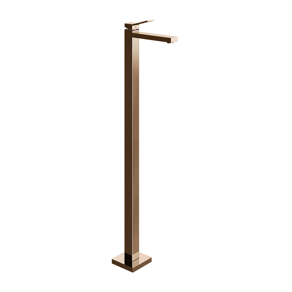 Смеситель для раковины напольный RETTANGOLO K 030 Copper PVD GESSI