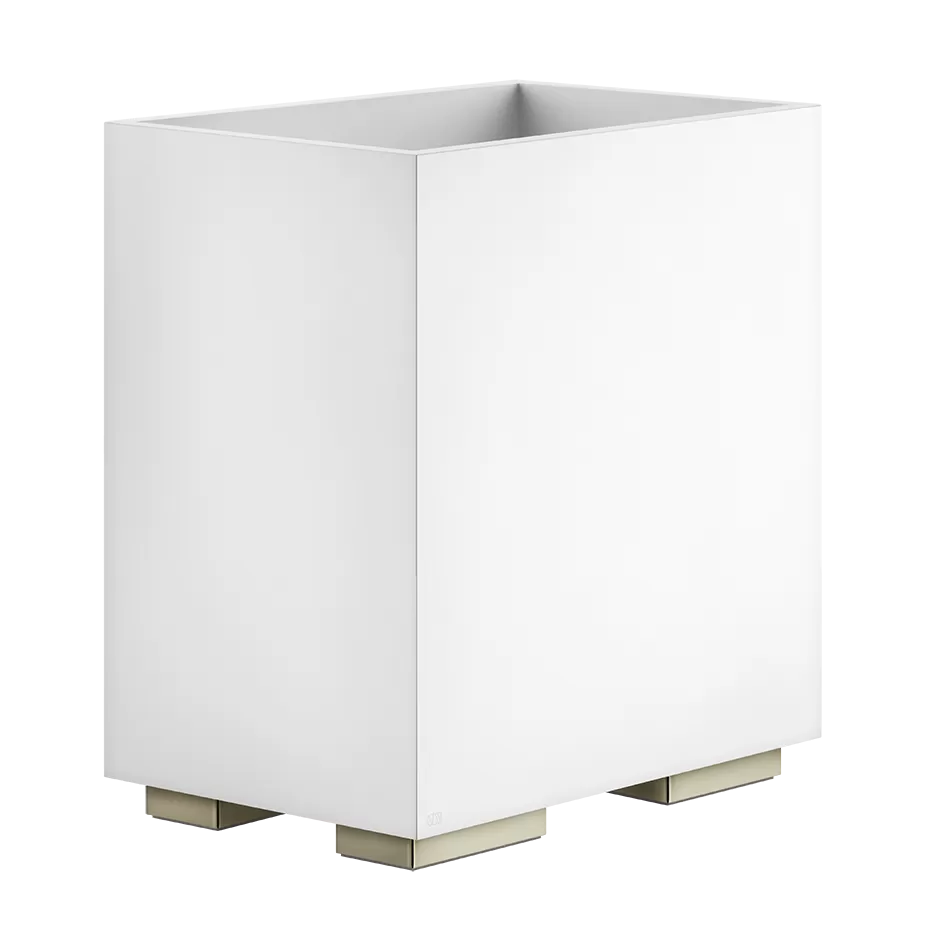 Корзина для мусора белая